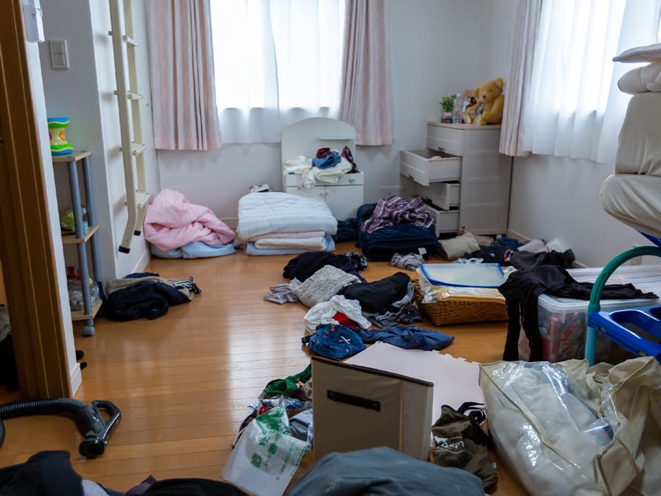 引っ越しの訪問見積もりは部屋が汚くても大丈夫？