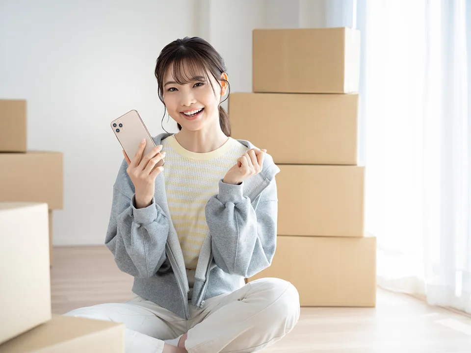 ライフラインの使用開始手続きを行う