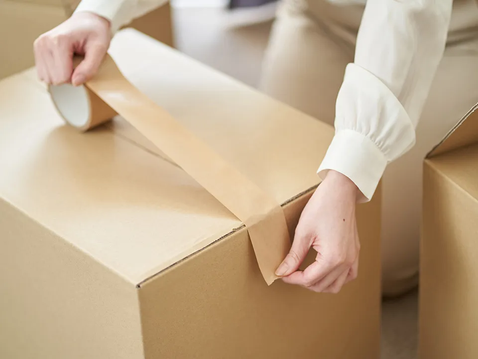 生活に必要なもの以外荷造りを終わらせる