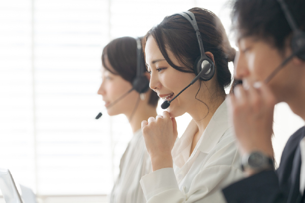 希望・状況をオペレーターが聞き取り